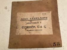 POCHETTE DE JOINTS D,ANCETRES NEUF D,EPOQUE EXCELSIOR CITROEN C4 G