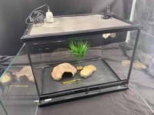 terrarium reptile Marque Terratlantis avec accessoires 