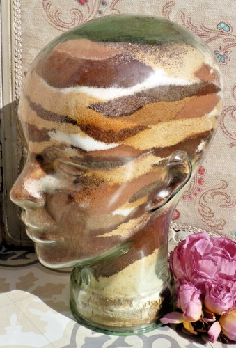 Ancienne tête chapeau - ancienne,