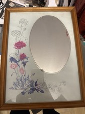 ancien miroir bois dore