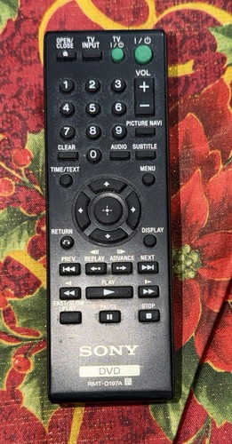 Genuine sony original remote - genuine,