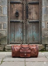 Total En Cuir Sac De Voyage