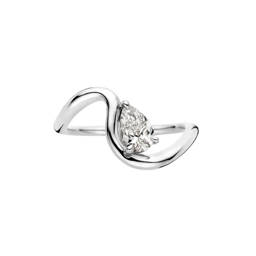 Bague fiançailles or - de,