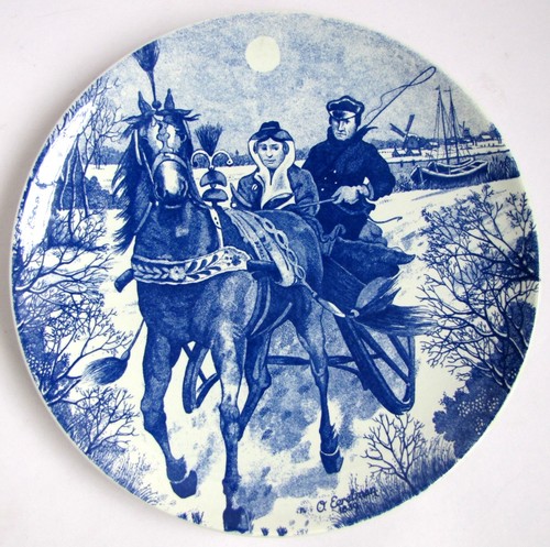 Grande assiette murale - murale, ou