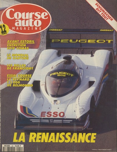 Course auto 09 1991 - n°22, 17/09/1991