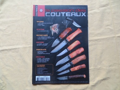Revue passion des couteaux - des,