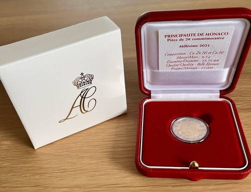 Coffret euro monaco - 2, be