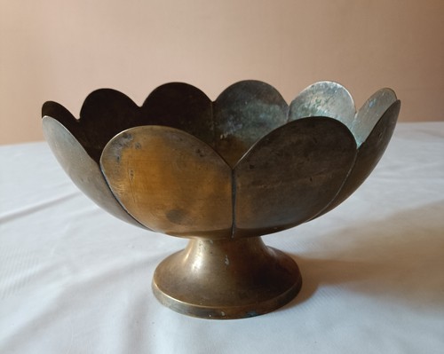 Coupe lotus laiton vintage - laiton,