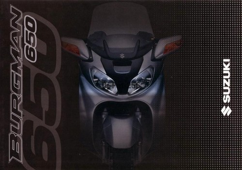 Brochure suzuki burgman 650 - :,