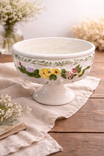 Grande coupe saladier ancien - coupe/saladier,