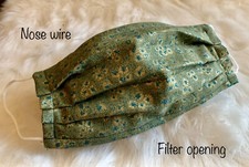 Green Face Mask Cotton