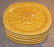 Assiettes fondue vaches - 6,
