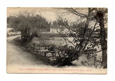 CPA -37- CHATEAU-la-VALLIERE - Les bords du Lac de Val-Joyeux - voyagée en 1917