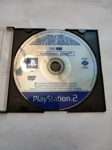 Forbidden siren ps2 - forbidden,