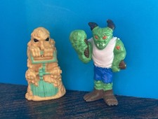 Lot Figurines Vintage Goosebumps Tombola The Horror & The Egg Monster 1998 Pepsi