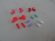 Lot chaussures  vintage Barbie Mattel  années 1990 /2000