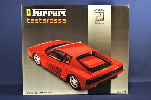 Pocher ferrari testarossa - testarossa, red