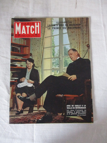 Paris match 494 - paris, 1958