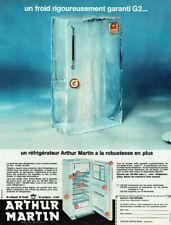 publicité Advertising 0521  1966  réfrigérateur Arthur Martin garanti G2