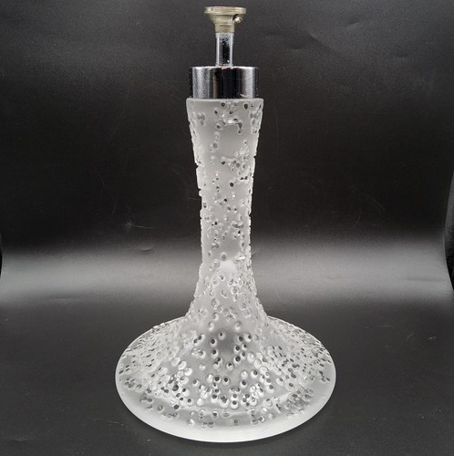 Grand pied lampe - grand, verre