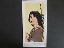 ROSINSKI EX LIBRIS SIGNE SERIGRAPHIE THORGAL ESPACE BD NEUF