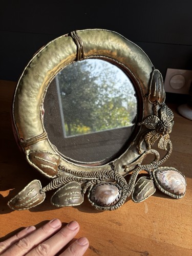 Miroir table laiton - miroir,