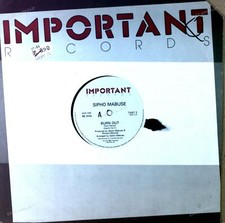 Sipho Mabuse - Burn Out Maxi (VG+/VG+) '
