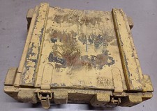 Ancienne caisse militaire en bois pour 12 grenades à main OF37 - 1985/1986