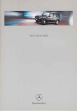 Catalogue Brochure Mercedes G
