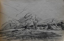 Georges Ricard-Cordingley (1873-1939) (480) - fusain - moisson