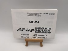 Sigma AF / MF Objectifs Macro