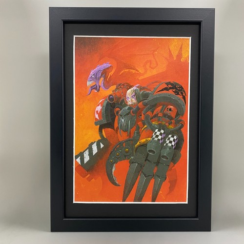 Huron blackheart encadré - huron, art