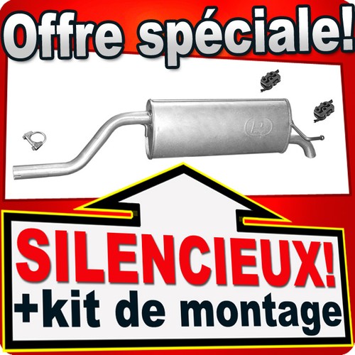 Silencieux arriere pour fiat - arriere,