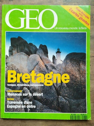 Magazine geo 161 juillet - geo, n°161