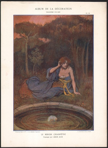 1900 lithographie edmond - 1900,