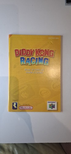 Notice diddy kong racing n64 - racing,