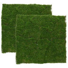  Lot de 2 tapis de mousse synthétique : tapis de gazon synthétique pour