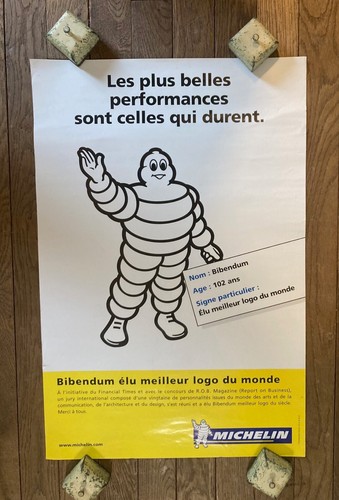Affiche bibendum logo - ,