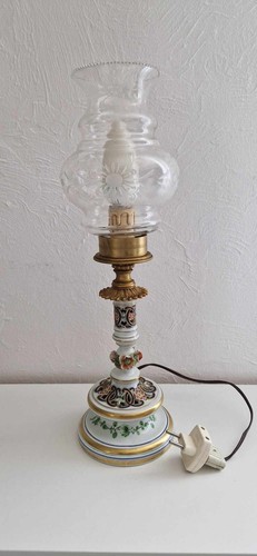 Lampe poser porcelaine - ,