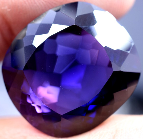 Rare naturel bleu violet - bleu,
