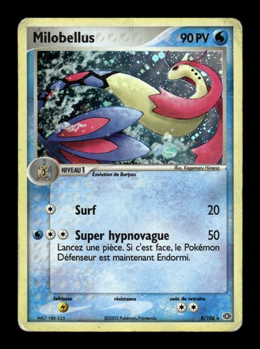 Carte pokémon milobellus - carte,