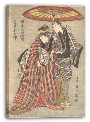 Toile cadres utagawa toyokuni - toile/cadres,