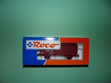 ROCO wagon couvert court rouge