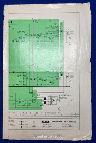 Original uher foldout - uher,