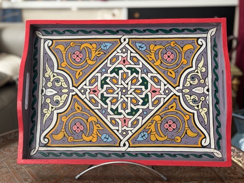 Plateau zwak boho en bois - "zwak",