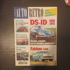 AUTO RETRO176 CITROEN DS ID PORSCHE 914 Alfa romeo Giulietta sz rover p6 3500 v8
