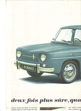 RENAULT 8 - 1963 ? catalogue