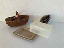 4 ⚜️ Ancien Beurrier Tupperware en Plastique Vintage