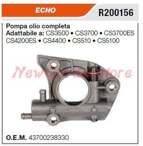 Pompe huile echo - pompe,