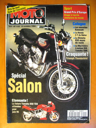 Moto journal 1152 - moto, du
